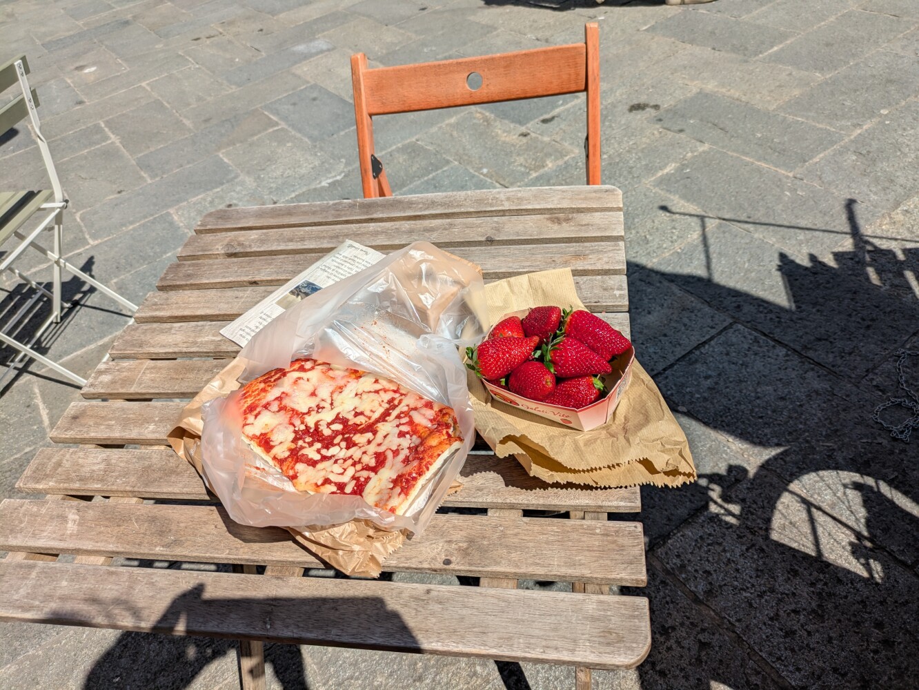 And a market snack