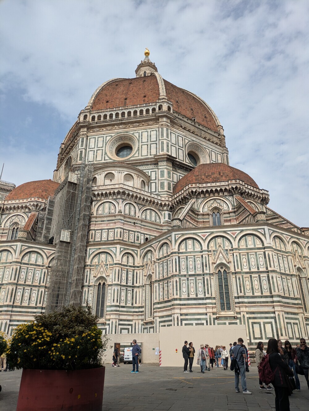 Florence Cathedral's dome up close