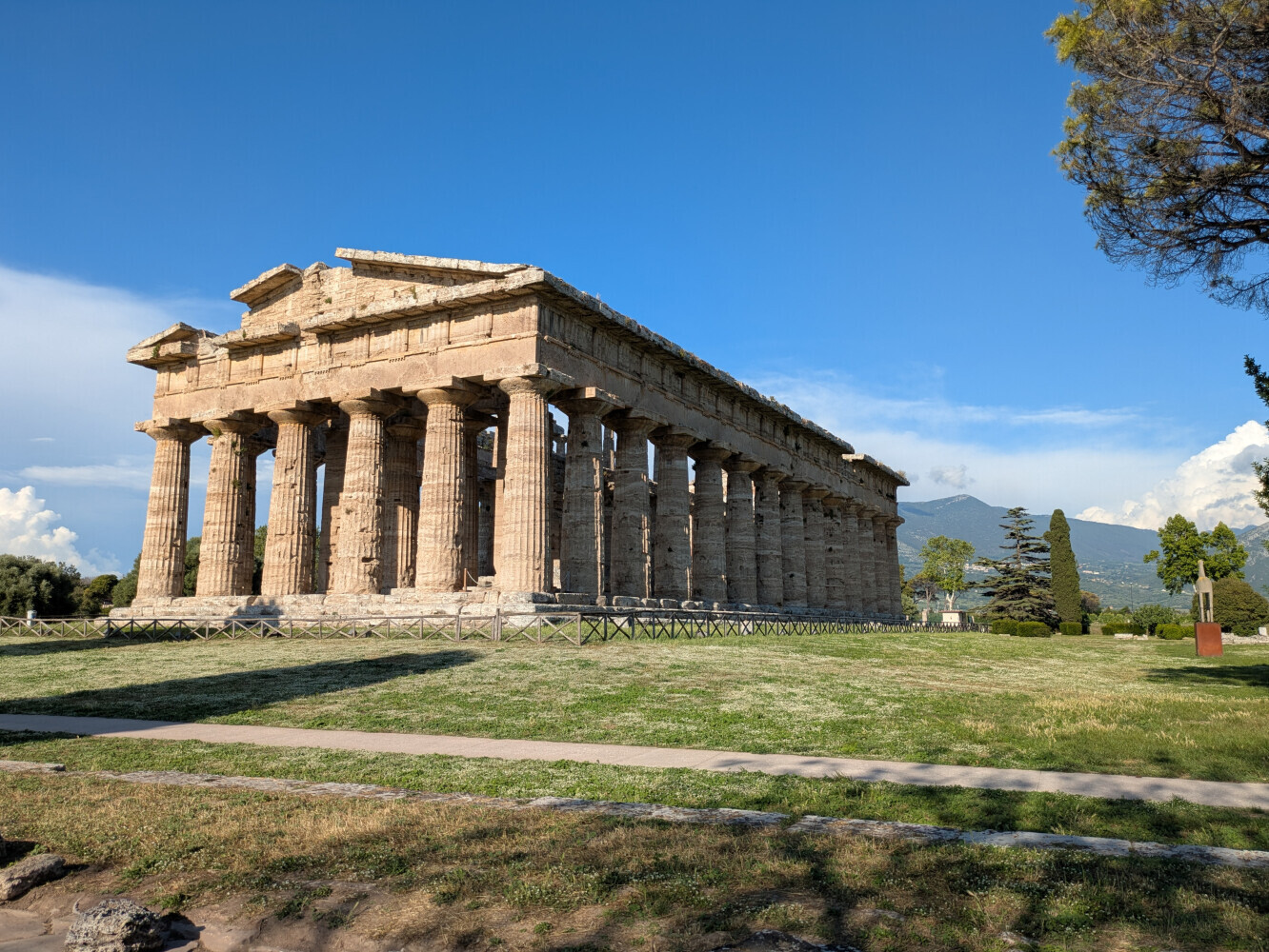 The Temple of Hera in Paestum