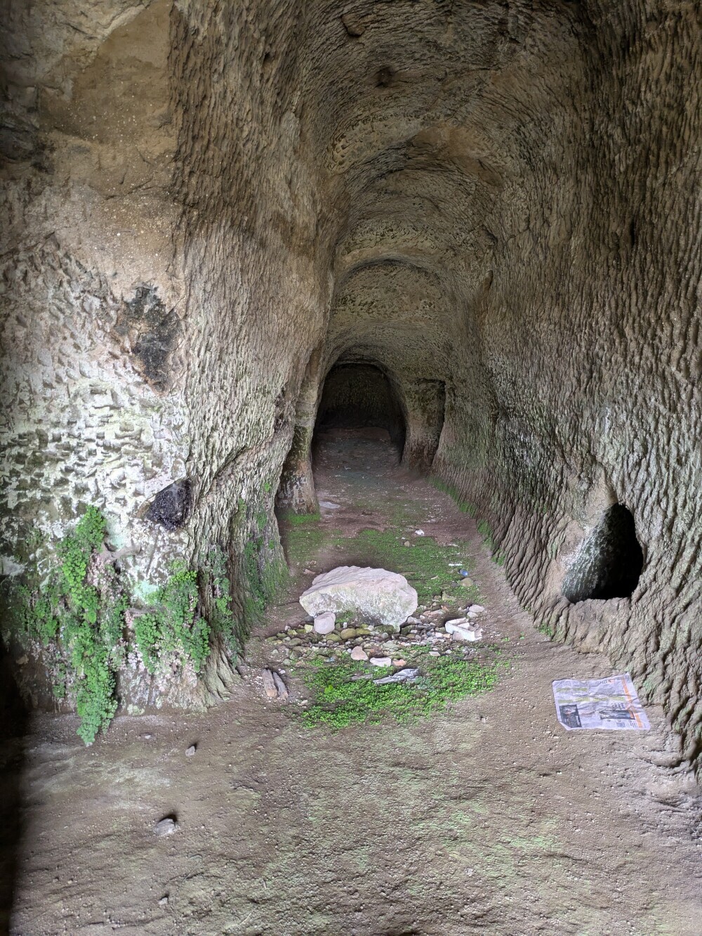 The cave near Venosa
