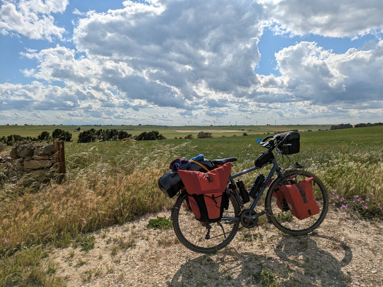 One last ride through Puglian fields