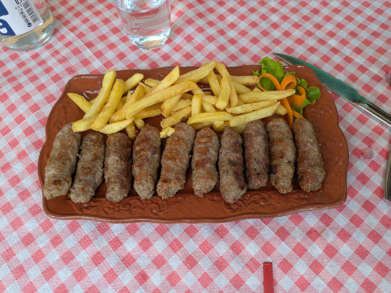 Serbian food is meat-focused
