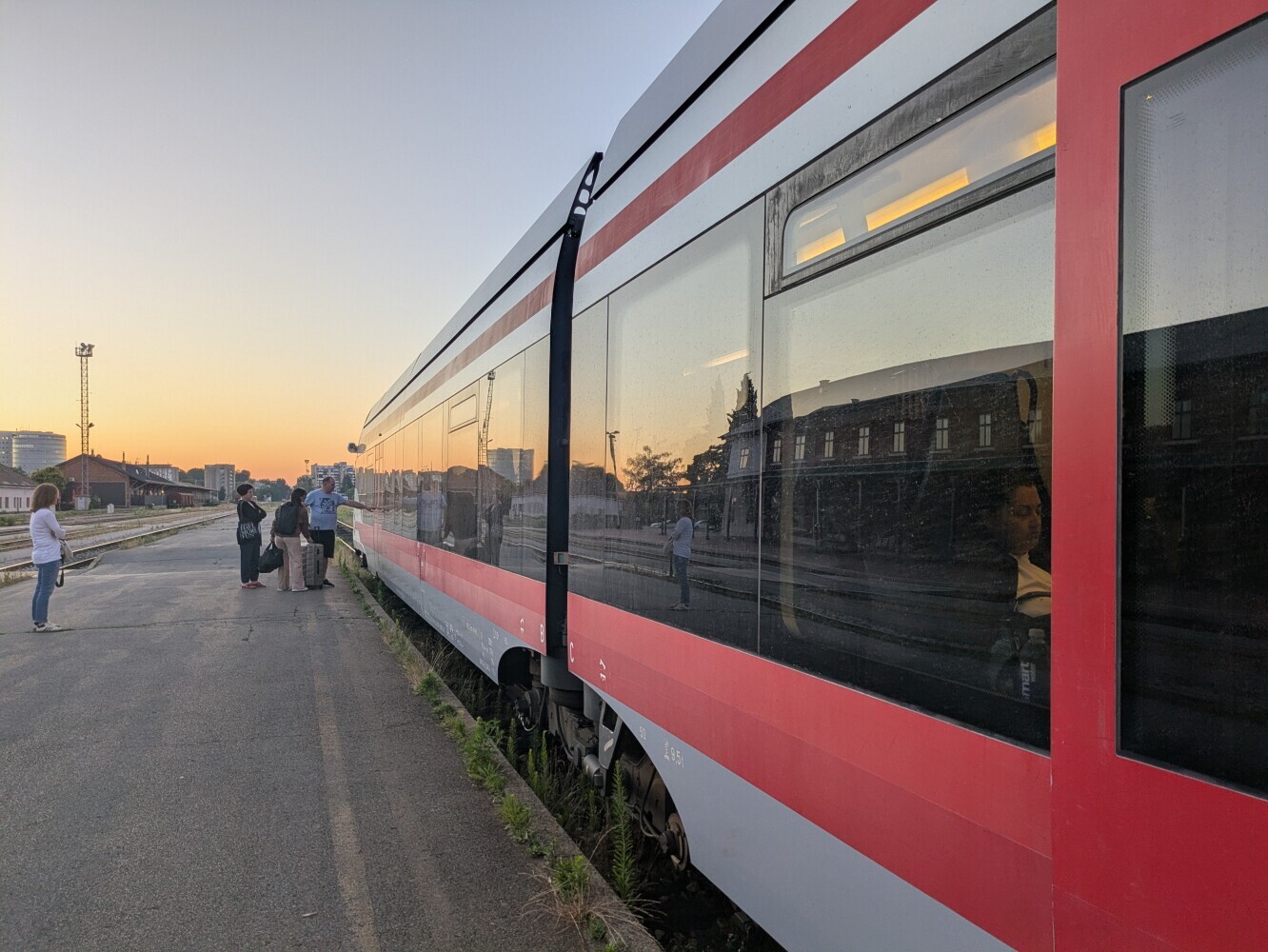 Dawn in Osijek