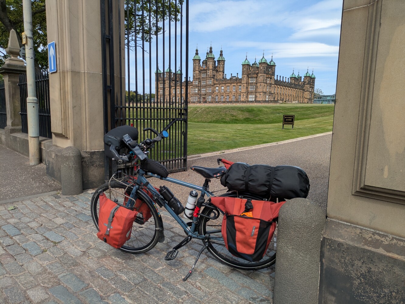 Posh houses in Edinburgh