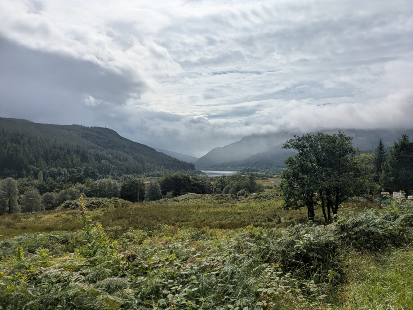 We retraced our steps from Strathyre to Callander