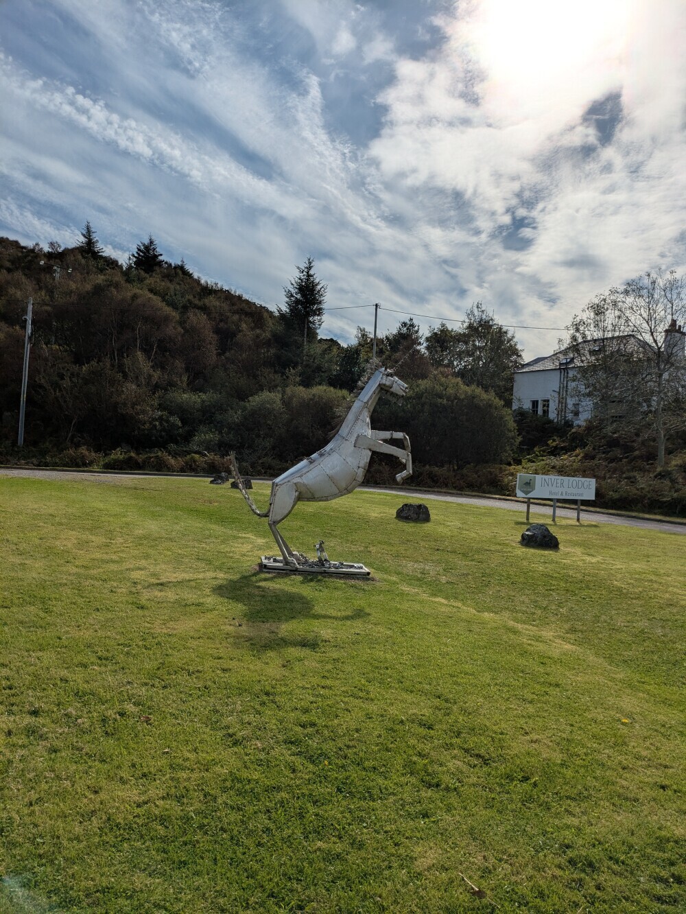 "We have The Kelpies at home" The Kelpies at home: