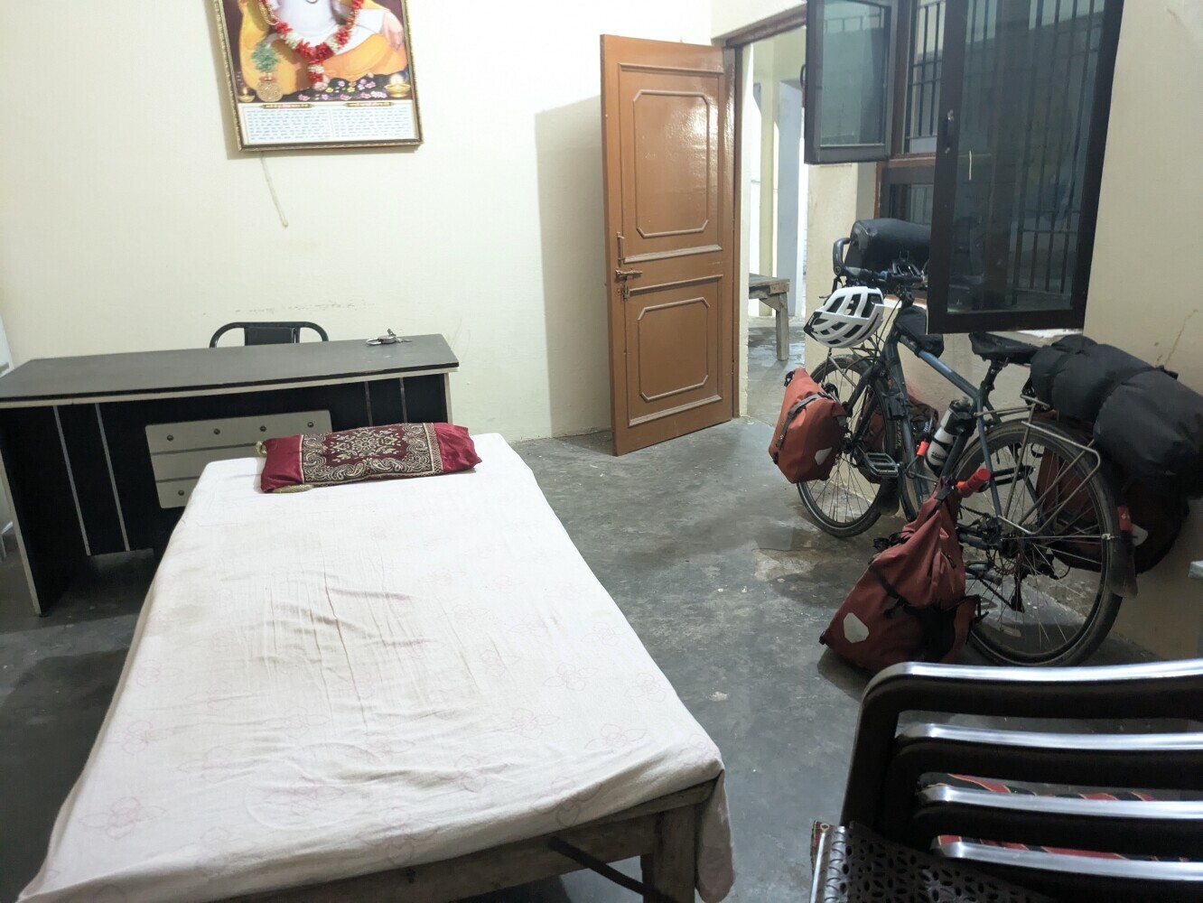 It turns out a dharamshala is a travellers' rest house. Nice.