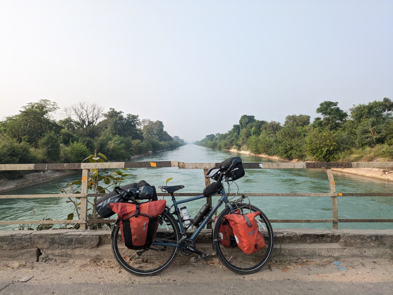 One of Punjab's many canals