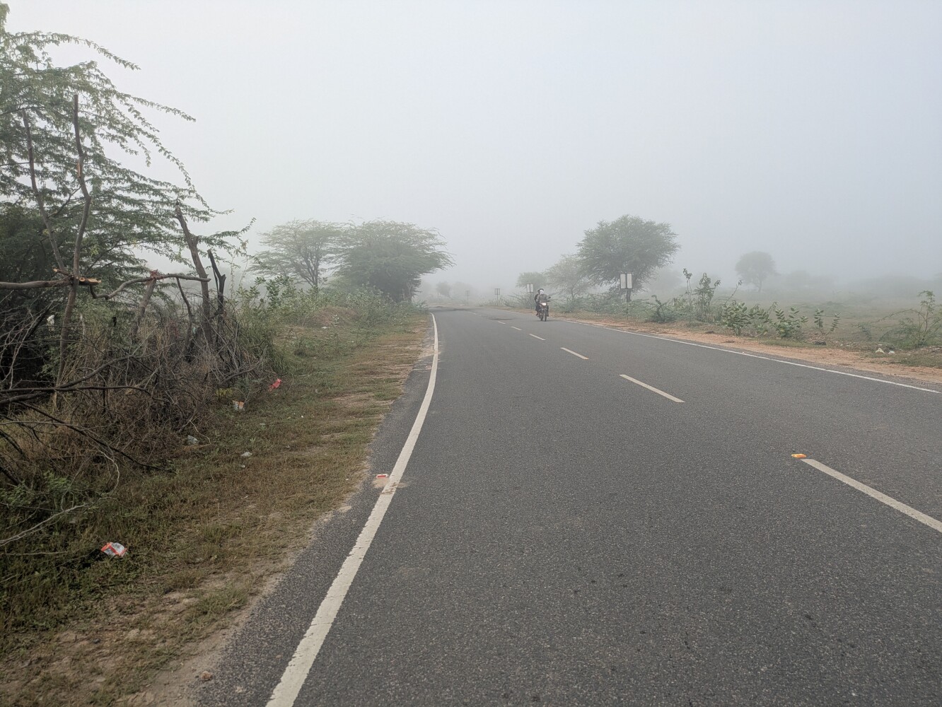 Morning fog