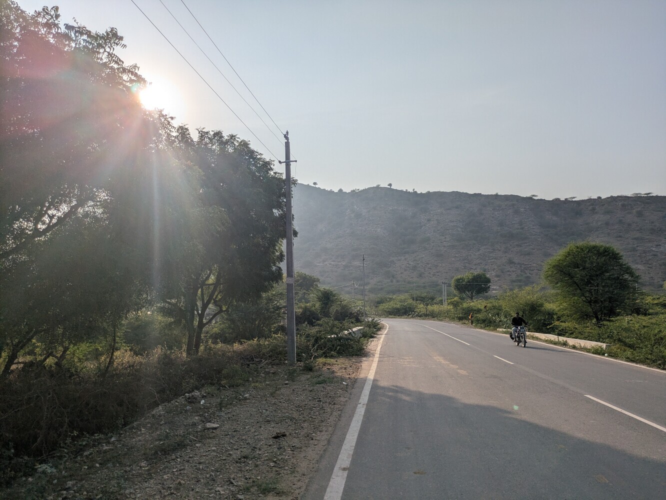 And the greenery is much more lush in the south than where I entered Rajasthan in the north