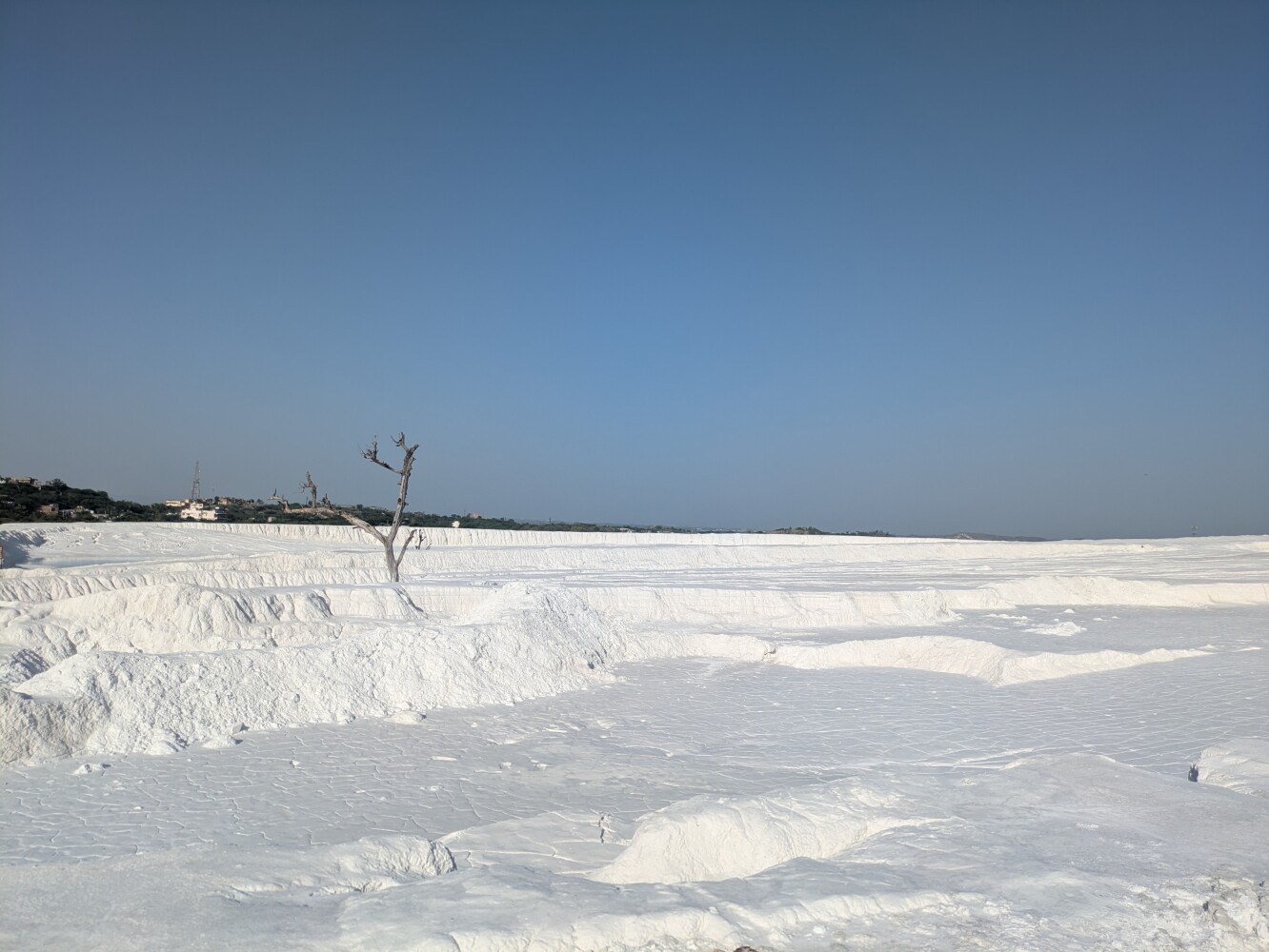 And a marble dust dumping ground where people do pre-wedding photoshoots