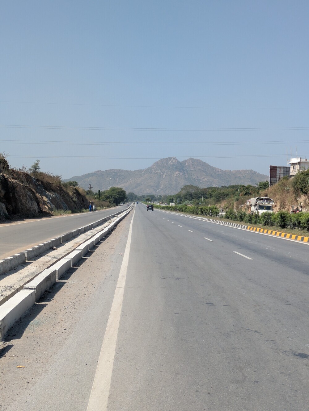 It was pretty quiet for a National Highway