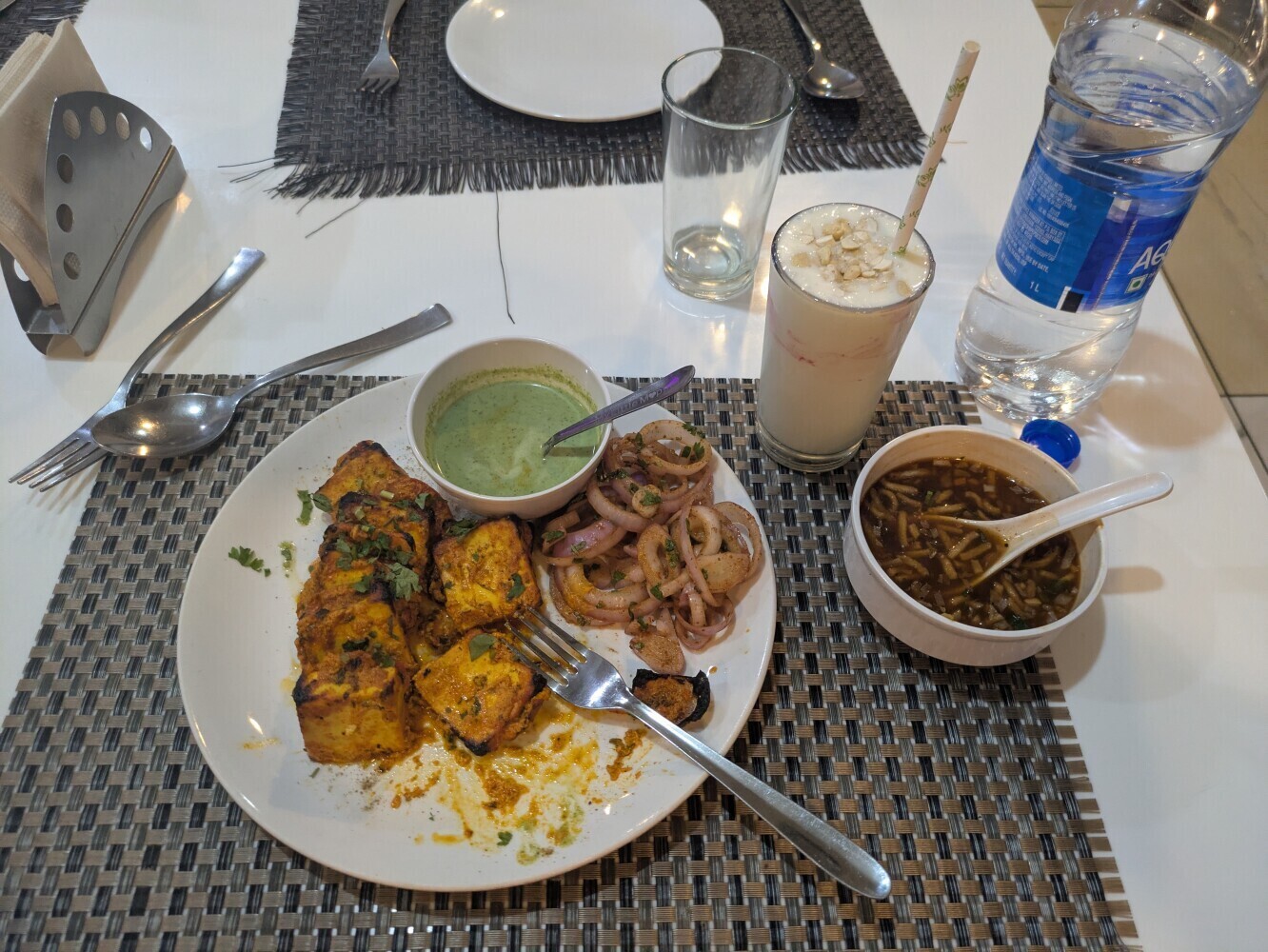 Indo-Chinese dinner