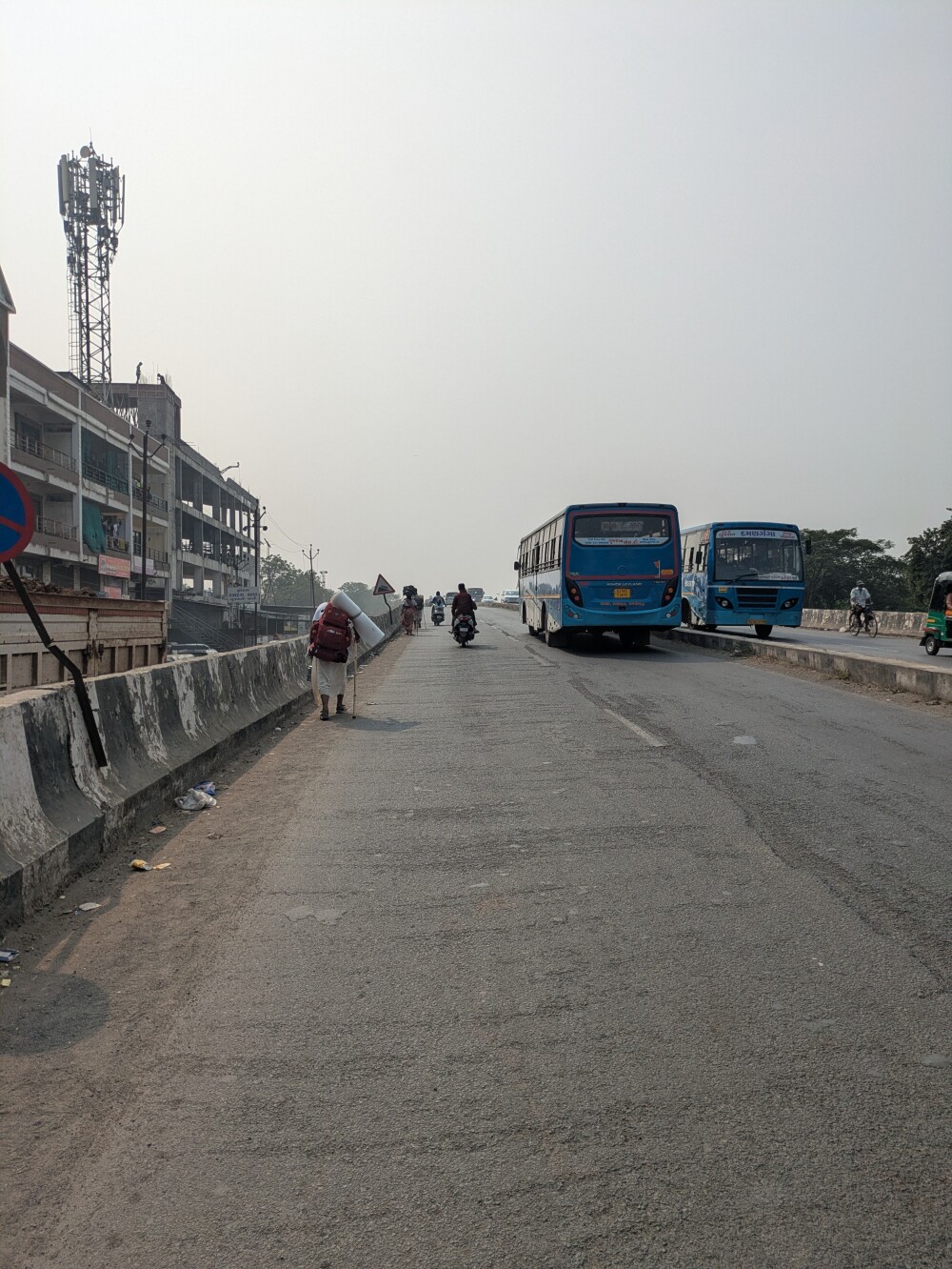 I was impressed by these pilgrims walking the whole Narmada river