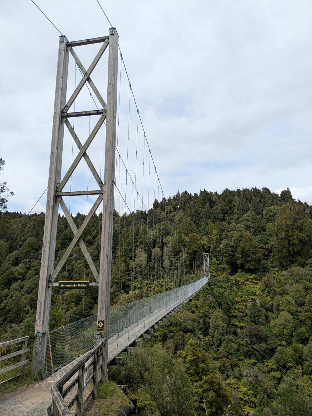 The big suspension bridge