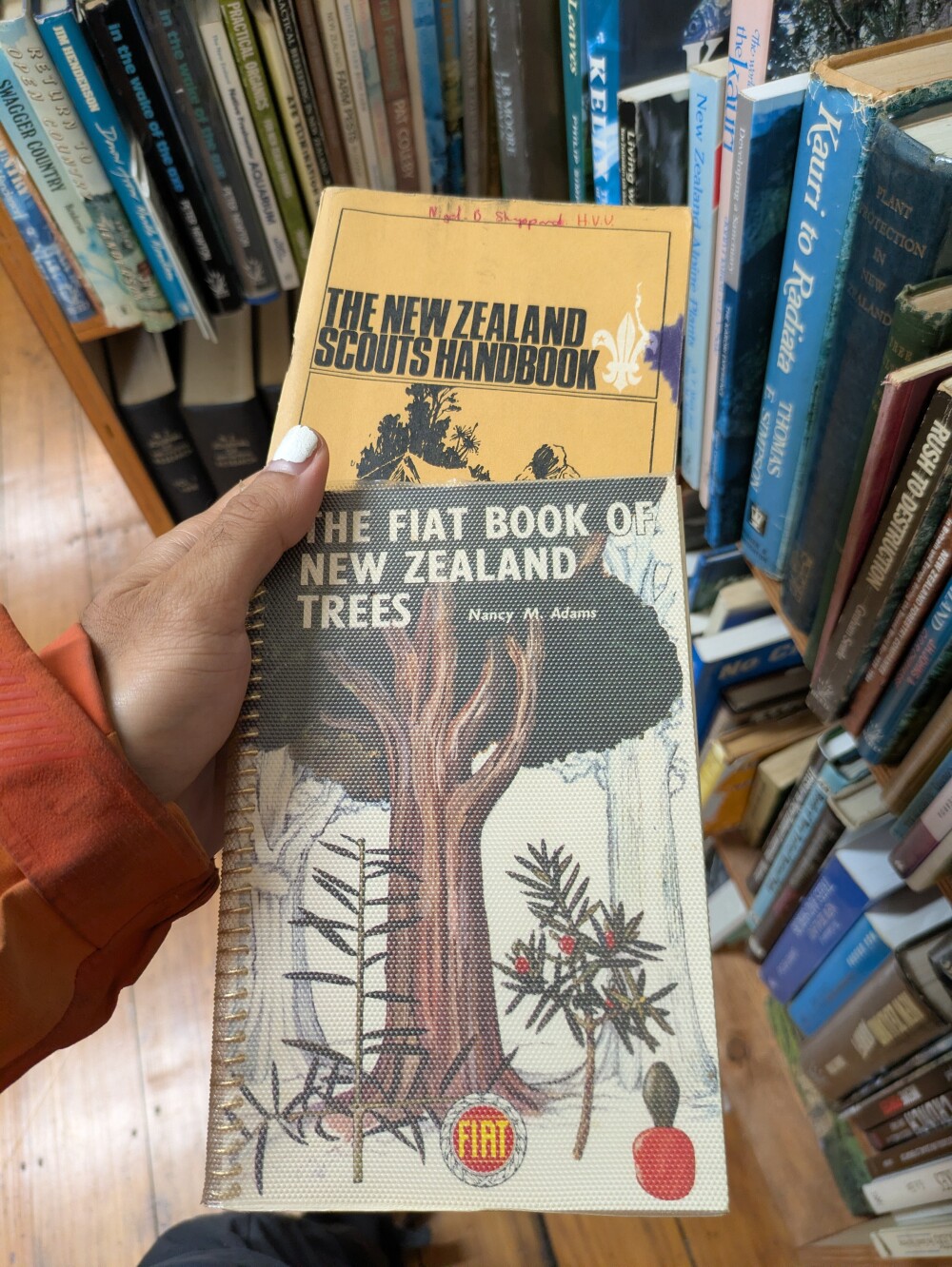 I picked up a book on trees