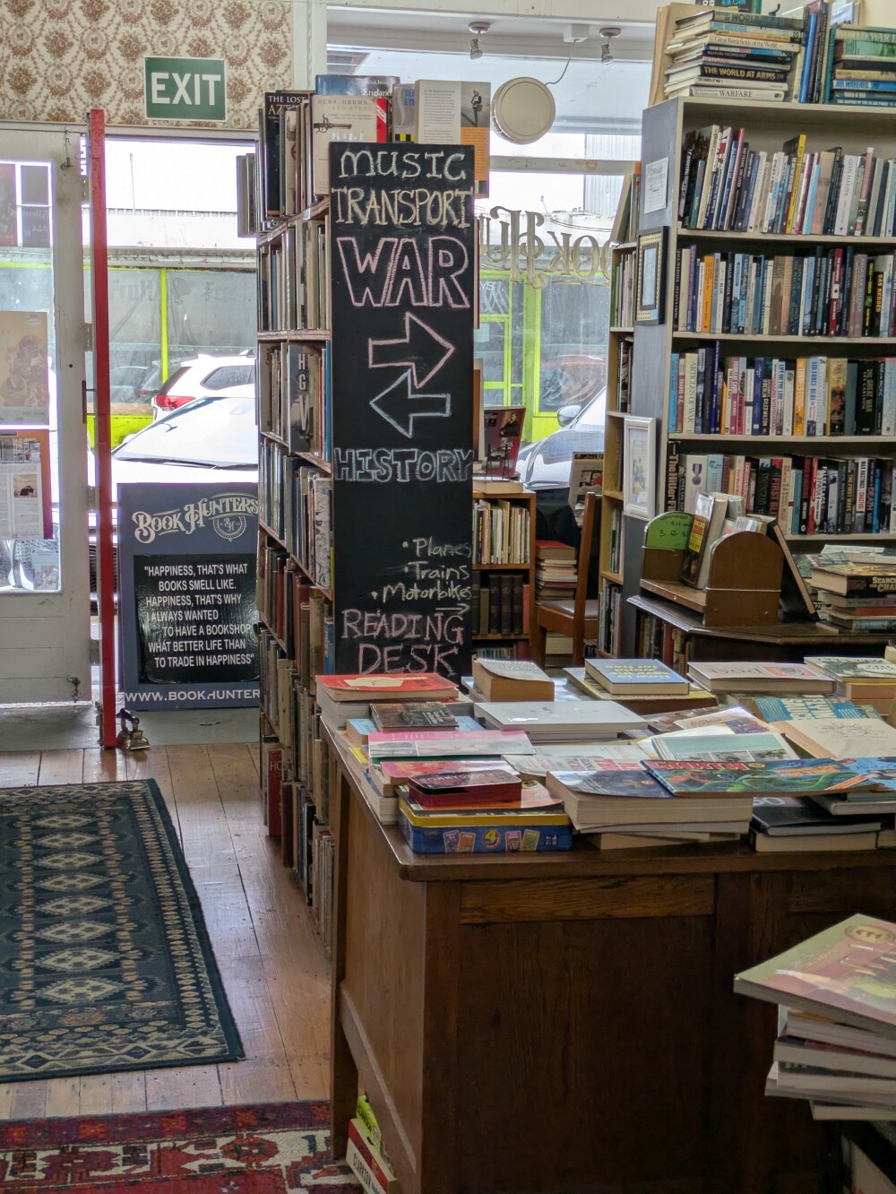 I love a good secondhand bookshop