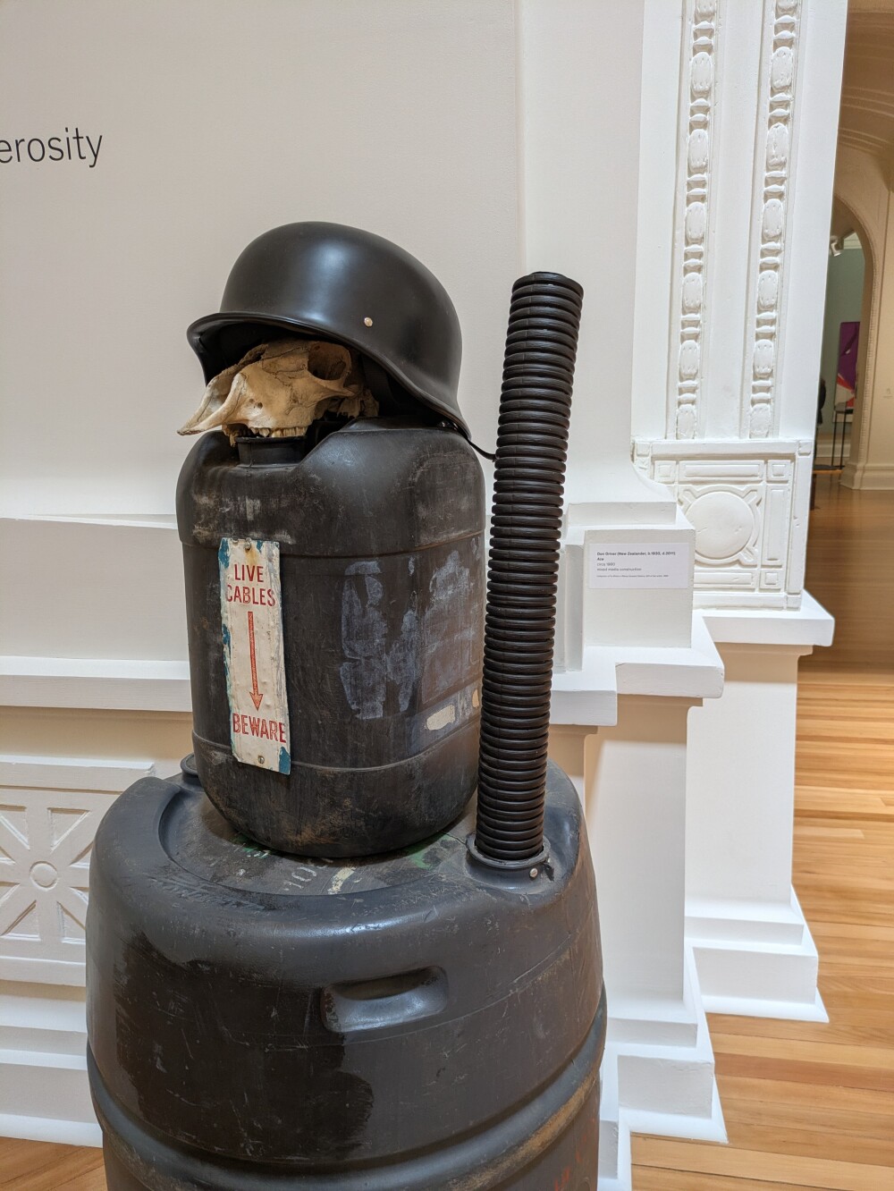 An intriguing sculpture